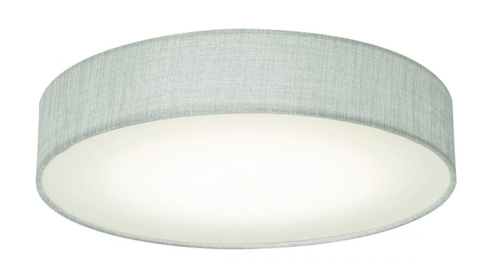 Ashland 15'' LED Flush,120V,3 CCT,GY,BB