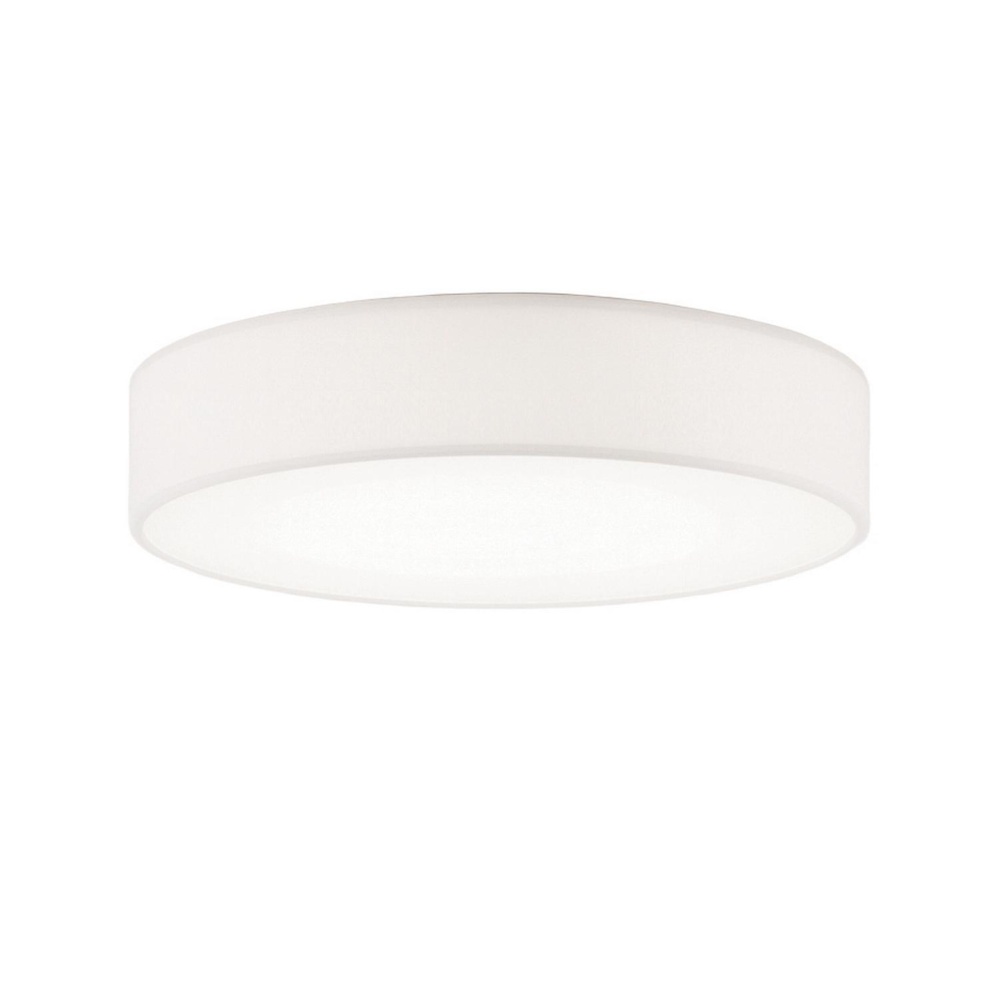 Ashland 20'' LED Flush Mount 120-277V 40W 5CCT WH