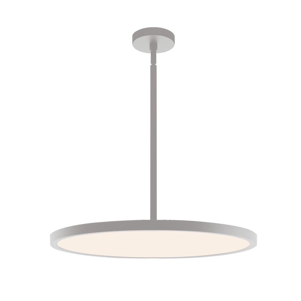 Edge Round 20'' LED Pendant 120-277V 30W 5CCT SN
