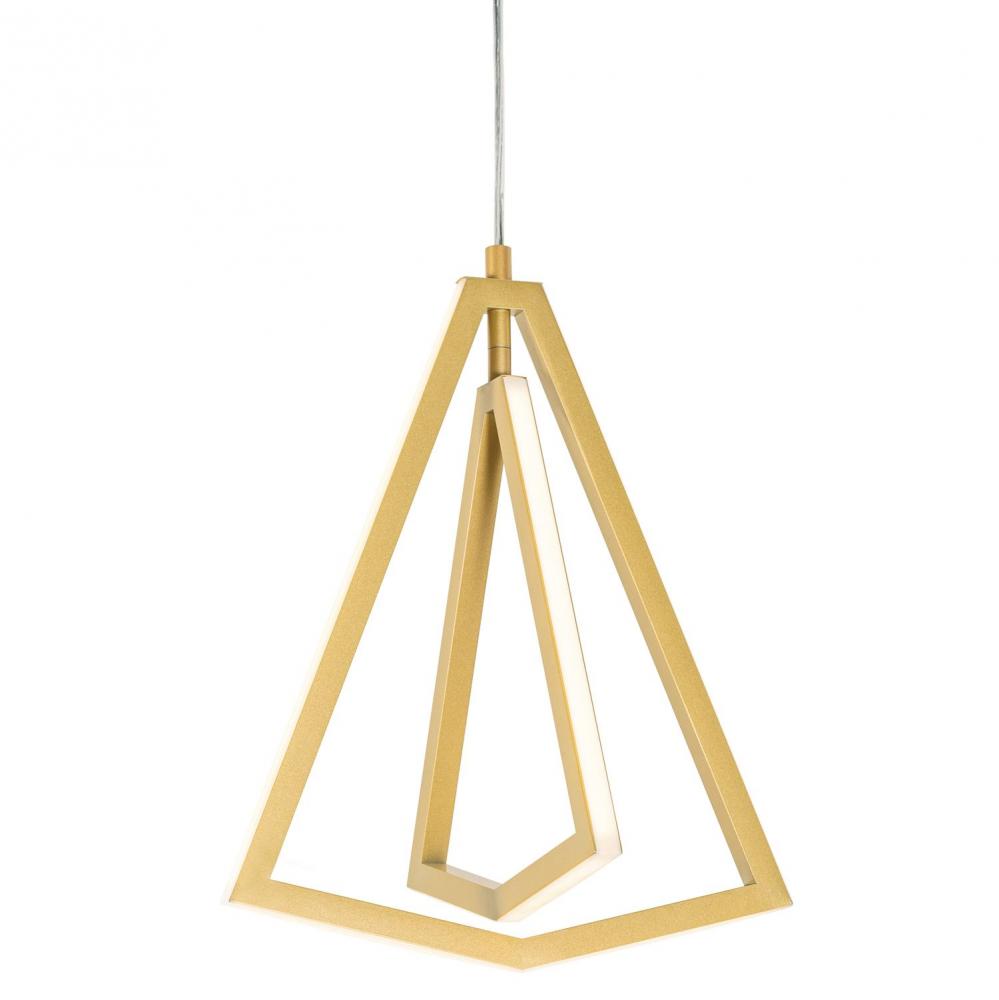 Gianna 15'' Pendant 3000K 120V Gold
