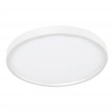 AFX Lighting, Inc. EGRF08LAJD3WH - Edge Round 8'' Flush Mount Led 15W 277V,5 CCT,WH