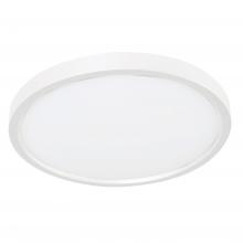 AFX Lighting, Inc. EGRF12LAJD3WH - Edge Round 12'' Flush Mount Led 22W 277V,5 CCT,WH