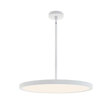 AFX Lighting, Inc. EGRP20LAJUDWH - Edge Round 20'' LED Pendant 120-277V 30W 5CCT WH