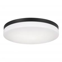 AFX Lighting, Inc. OSCF14LAJD1BK - Oscar 14'' Flush Adj CCT 120V Black