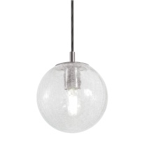 AFX Lighting, Inc. PLAP07MBSN - Palla 07'' Medium Base Pendant, 120V, SN