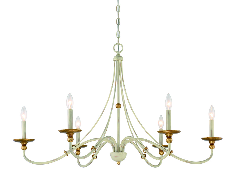 Westchester County - 6 Light - 40" Chandelier