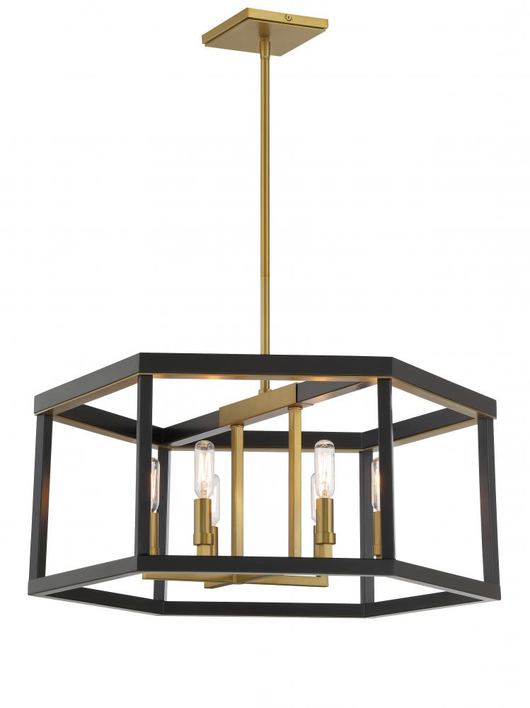 Union Estates - 6 Light Pendant