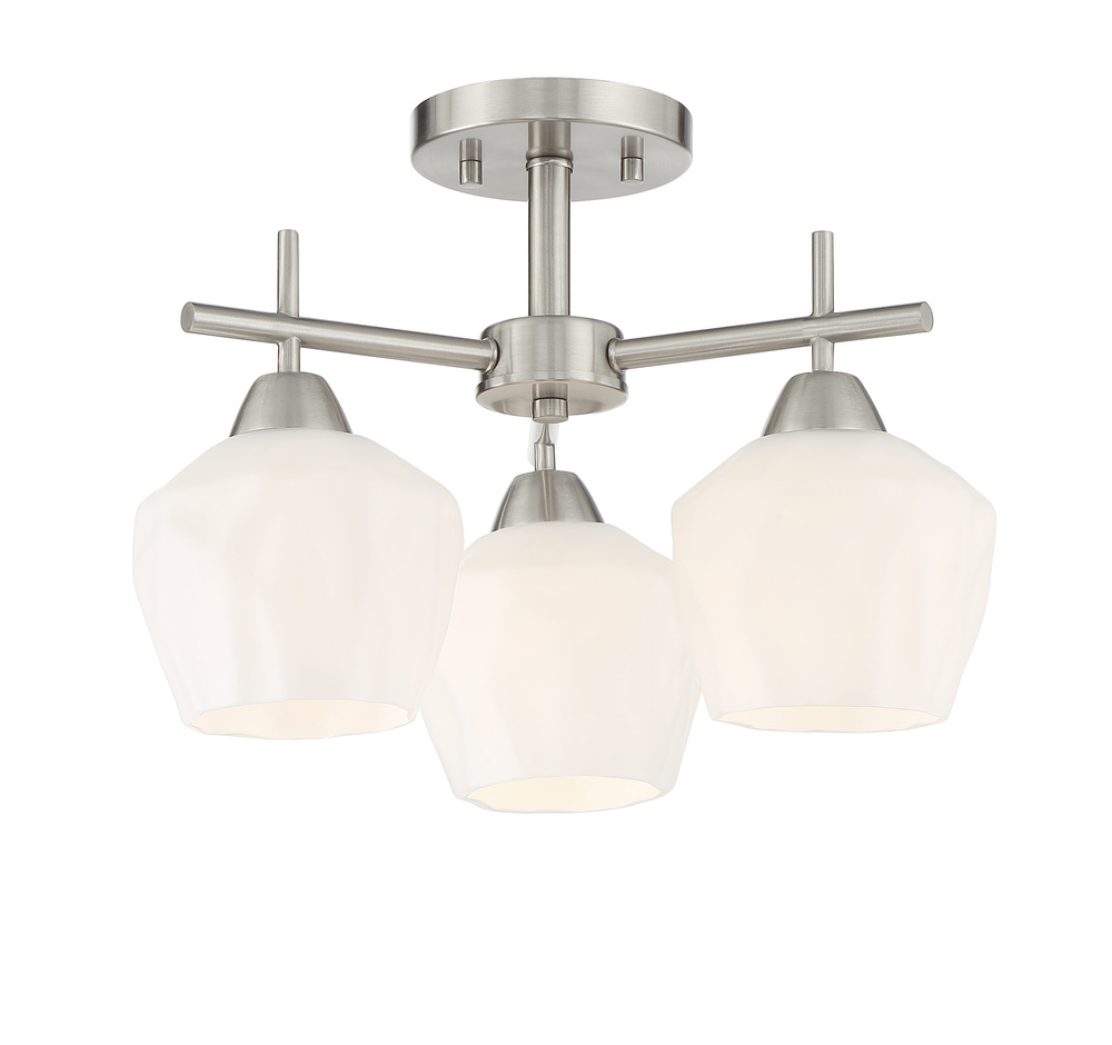Camrin - 3 Light Semi Flush / Chandelier