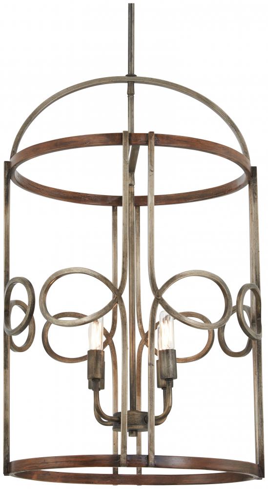 Yorkville - 4 Light Pendant, a Robin Baron Design