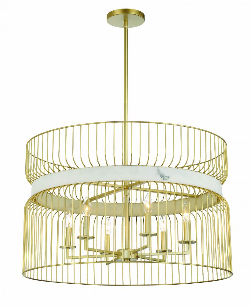 Park Slope by Robin Baron - 6 Light Pendant