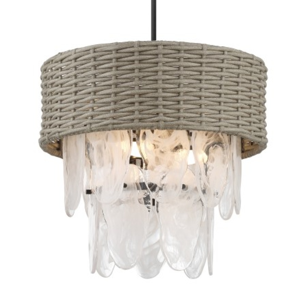 Breakers Isle - 6 Light Pendant / Semi Flush