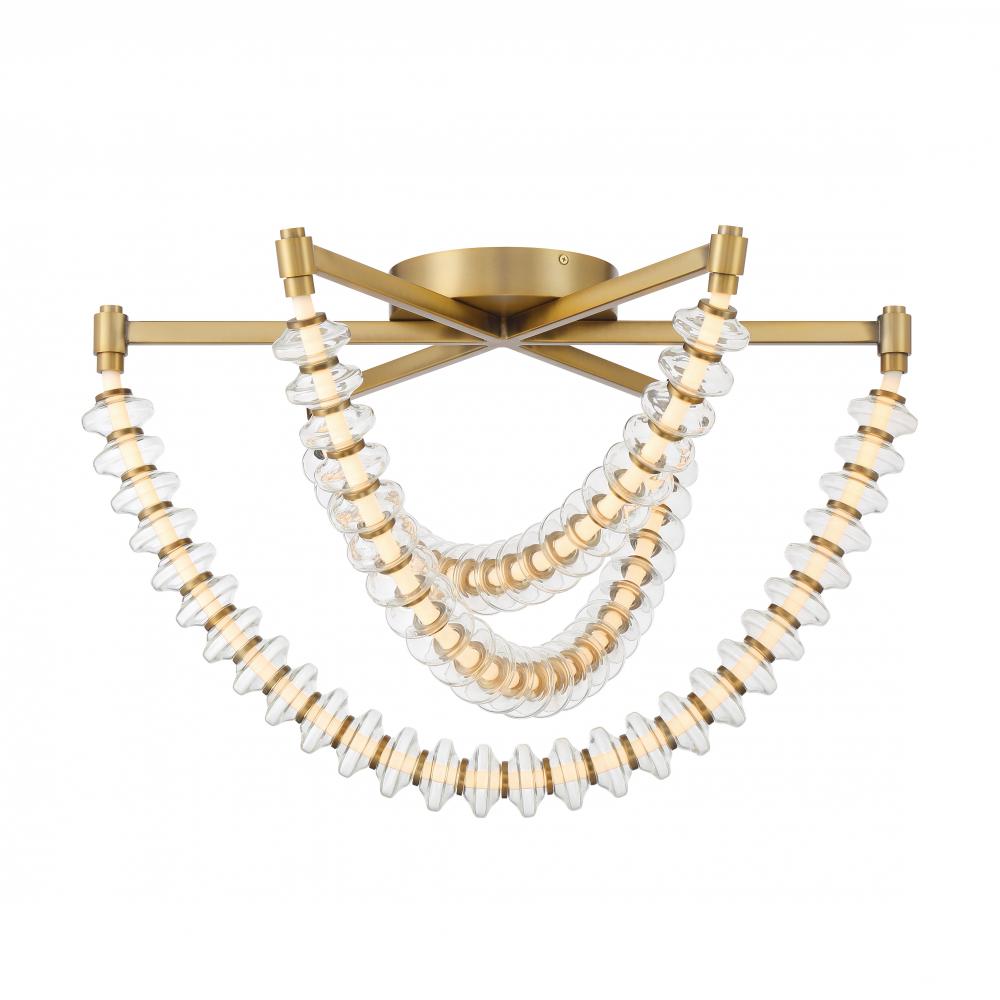 Pearl 28" LED Flush Mount