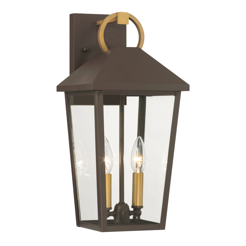 Bayra 17" High 2-Light Outdoor Lantern