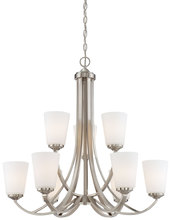 Minka-Lavery 4969-84 - Overland Park - 2 Tier 9 Light Chandelier