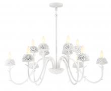 Minka-Lavery 5908-655 - North Fork by Robin Baron - 12 Light, Two Tier Chandelier
