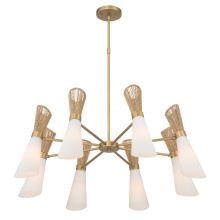 Minka-Lavery 14266-732 - Vantrel  36" 8-Light Chandelier