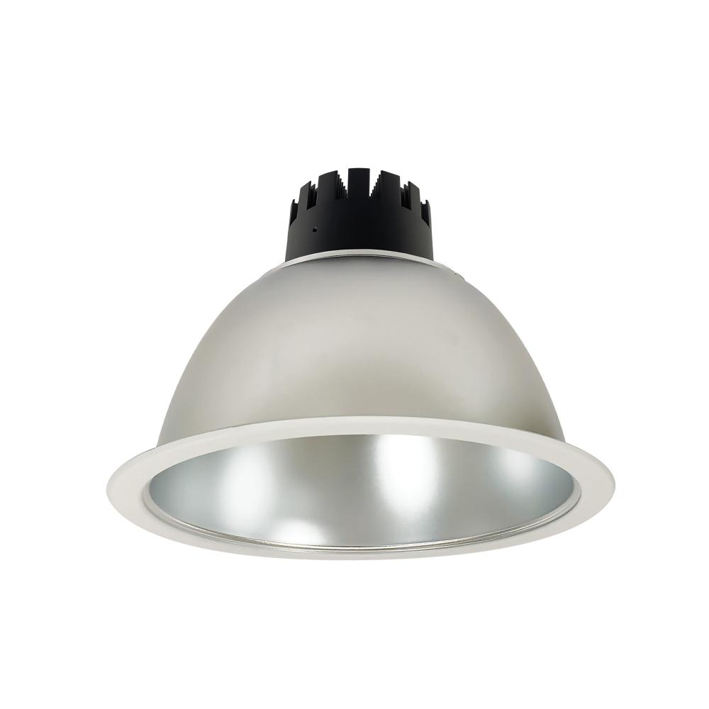 8" Sapphire III Round Open Reflector, 1500lm, 3000K, Flood Optic, Diffused Clear Reflector/Matte