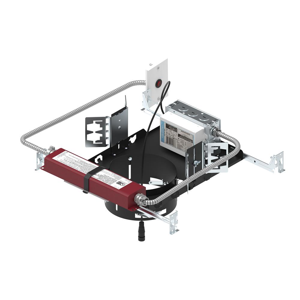 6" Sapphire III Non-IC New Construction Housing w/ Remote Test Switch EM Driver, 16W / 1500lm,