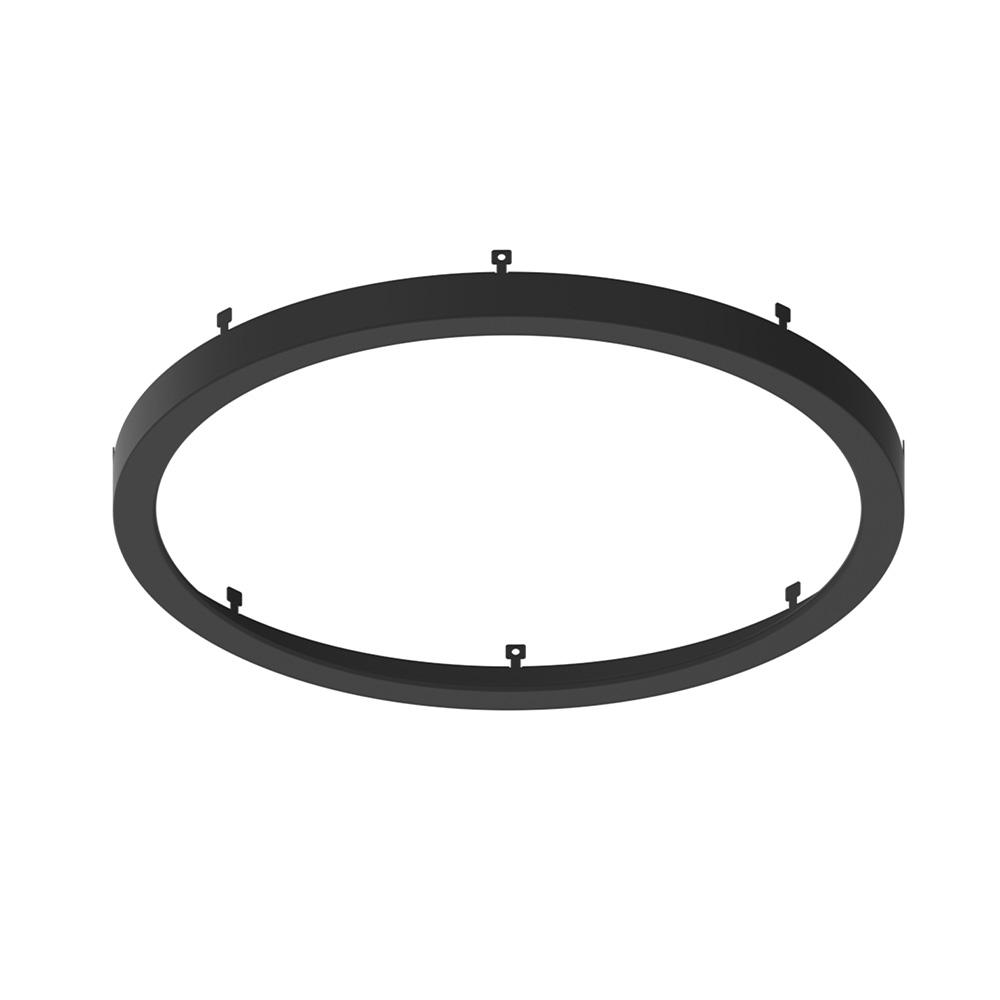 12" Decorative Metal Ring for NELO-12RTWMPW, Black Finish