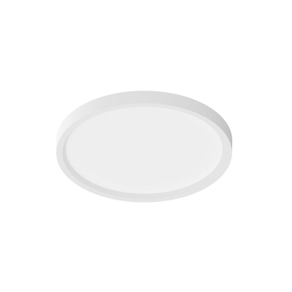 7" SURF Round LED Surface Mount with Selectable CCT, 1350lm / 14W, Selectable CCT, Matte Powder