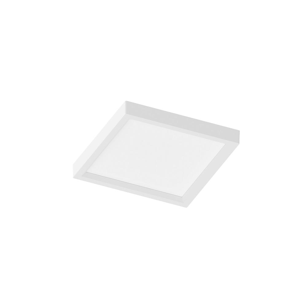 4" SURF Square LED Surface Mount with Dedicated CCT, 750lm / 11W, 3500K, Matte Powder White