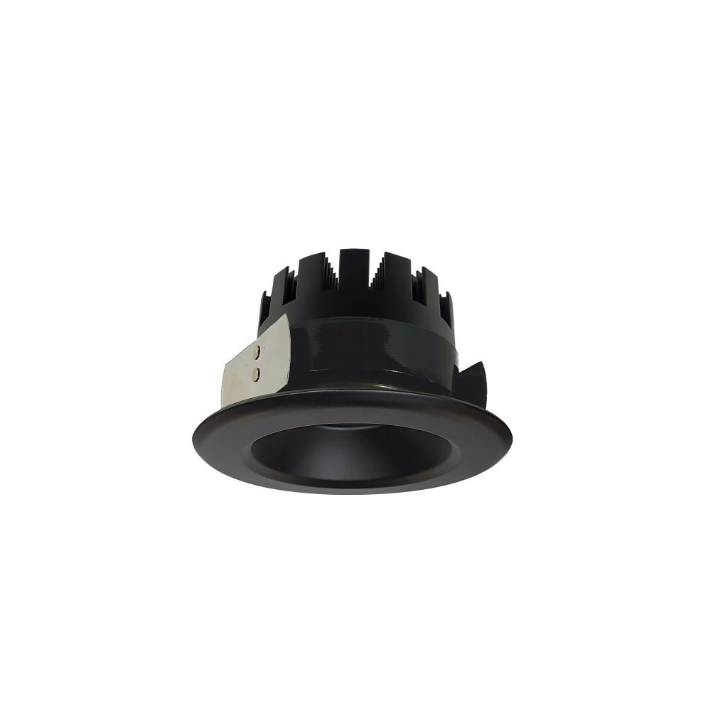 4" Marquise III Round Open Reflector, 1500lm, 3000K, Spot Optic, Black Reflector/Black Flange