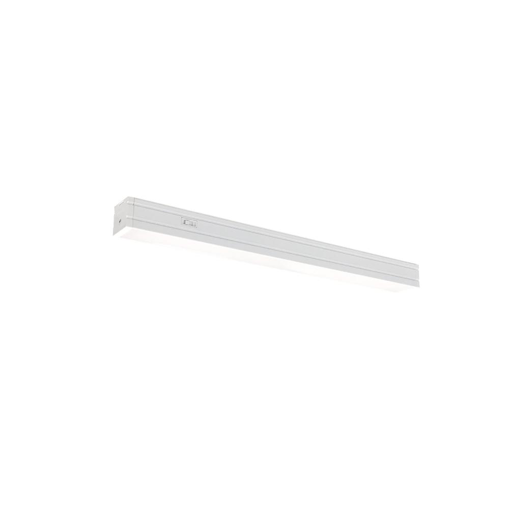 16" Bravo FROST LED Linear with Selectable CCT (30K/35K/40K), White Finish