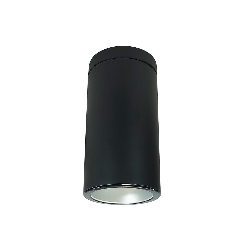 6" Sapphire III Surface Mount Black Cylinder, Pre-Wired for EM Driver, Haze Reflector/Black