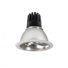 Nora NC3-66L335FDMPW - 6" Sapphire III Round Wall Wash Reflector, 2500lm, 3500K, Flood Optic, Clear Diffused