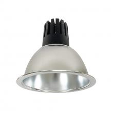 Nora NC3-81L640NDD - 8" Sapphire III Round Open Reflector, 5500lm, 4000K, Narrow Flood Optic, Diffused Clear