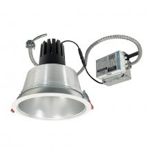 Nora NCR3-81L327NC02DMPW - 8" Sapphire III Retrofit, Diffused Clear Reflector/Matte Powder White Flange, 277V; 0-10V
