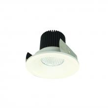 Nora NIOB-2RNB50XWW - 2" Iolite LED Round Bullnose, 800lm / 14W, 5000K, White Finish