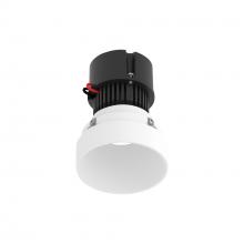 Nora NPRLV-4RTLNDC40XWW - 4" Pearl 12V LED Round Trimless Retrofit Downlight, 1150lm / 10W, 4000K, Warm White Finish