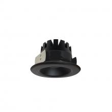 Nora NRM3-41L230SBB - 4" Marquise III Round Open Reflector, 1500lm, 3000K, Spot Optic, Black Reflector/Black Flange