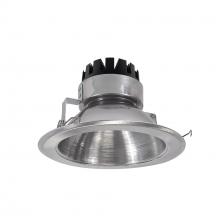 Nora NRM3-61L240FNN - 6" Marquise III Round Open Reflector, 1500lm, 4000K, Flood Optic, Natural Metal