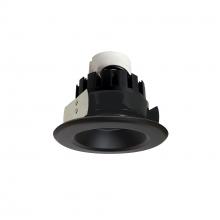 Nora NRMC3-41L130SBB - 4" Marquise III Retrofit, Black Reflector/Black Flange, 120-277V; 0-10V Dimming, 1300lm / 12W,