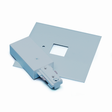 Nora NT-311S - Live End Feed with Cover for One-Circuit Track, Silver Finish