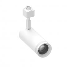 Nora NTZ-L1TWW/J - Zoomable Track Light with Selectable CCT, 20W / 1550lm, Adjustable Beam Angle, White finish, J-Style