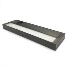 Nora NUDTW-8808/345BZ - 8" LEDUR Under Cabinet with Selectable CCT (30K/40K/50K), Bronze Finish
