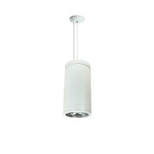 Nora NYLD2-6C10130DWW4AC - 6" Cobalt Cable Mount Cylinder, White, 1000L, 3000K, Diffused/White Reflector, 120V