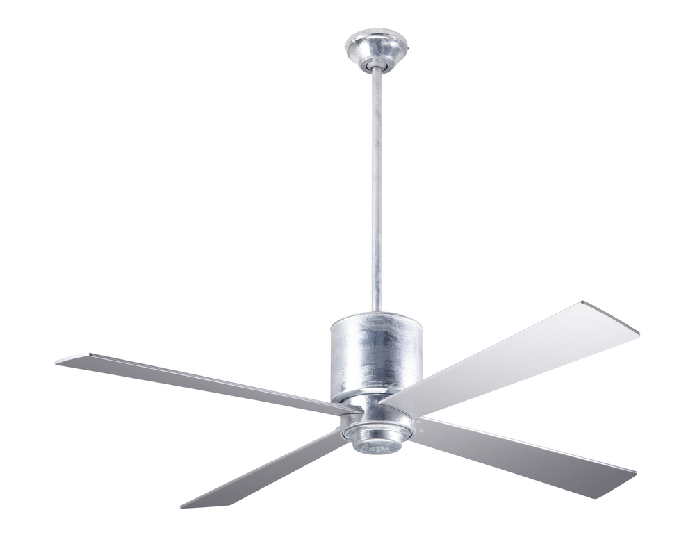 Lapa Fan; Galvanized Finish; 50" Silver Blades; No Light; Fan Speed Control