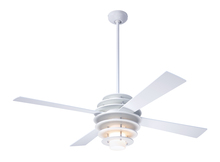 Modern Fan Co. SLA-WH-52-WH-LED-002 - Stella Fan; White/Gloss White Finish; 52" White Blades; 17W LED; Fan Speed and Light Control