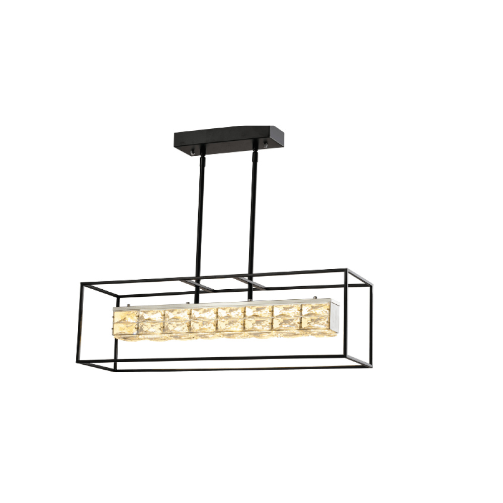 Banff Linear Pendant Black Finish