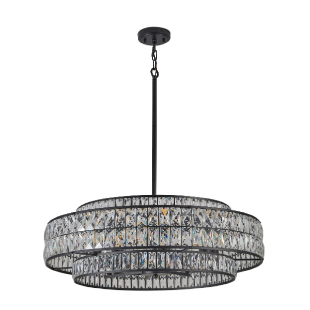 Skylon Pendant Black Finish