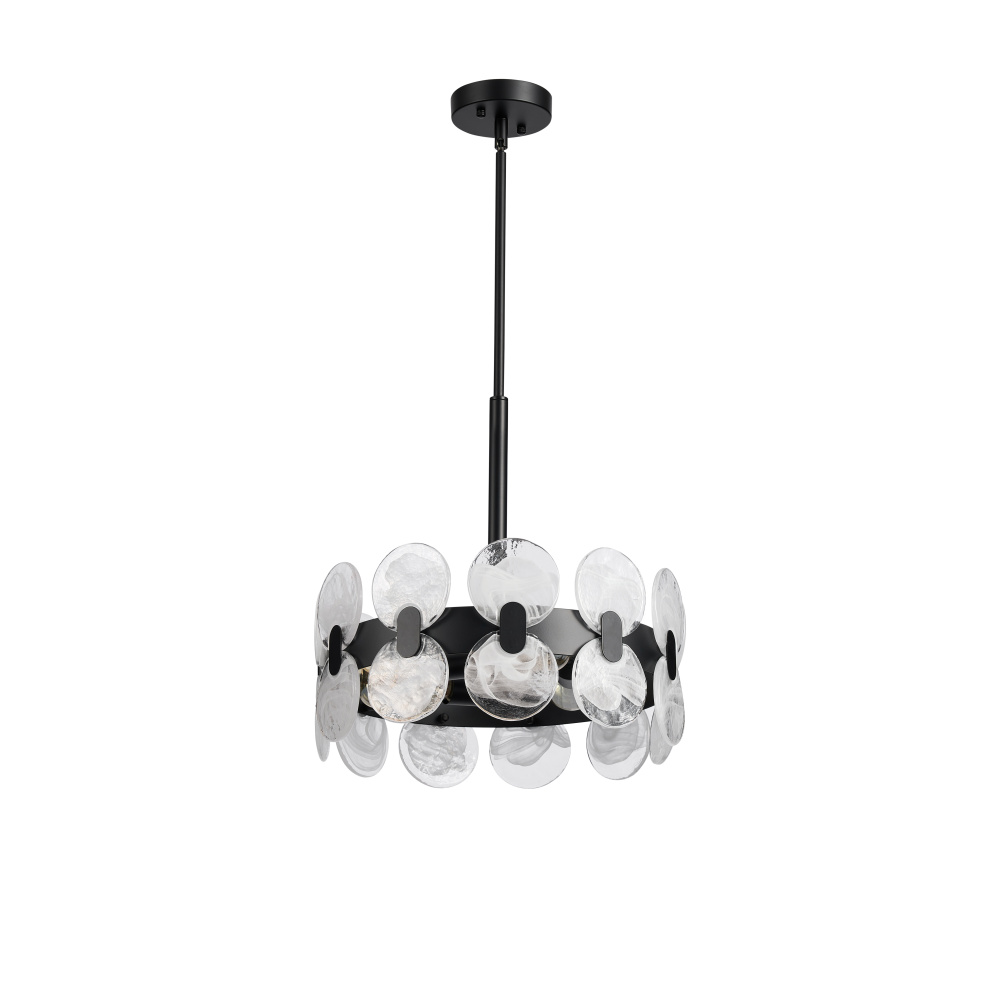 Santa Fe Pendant Black Finish
