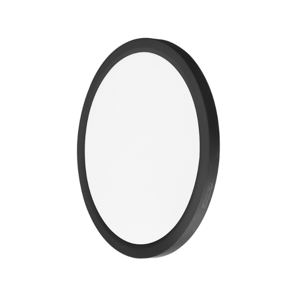 Hillsview 1 Slim LED Flush Mount Black Finish