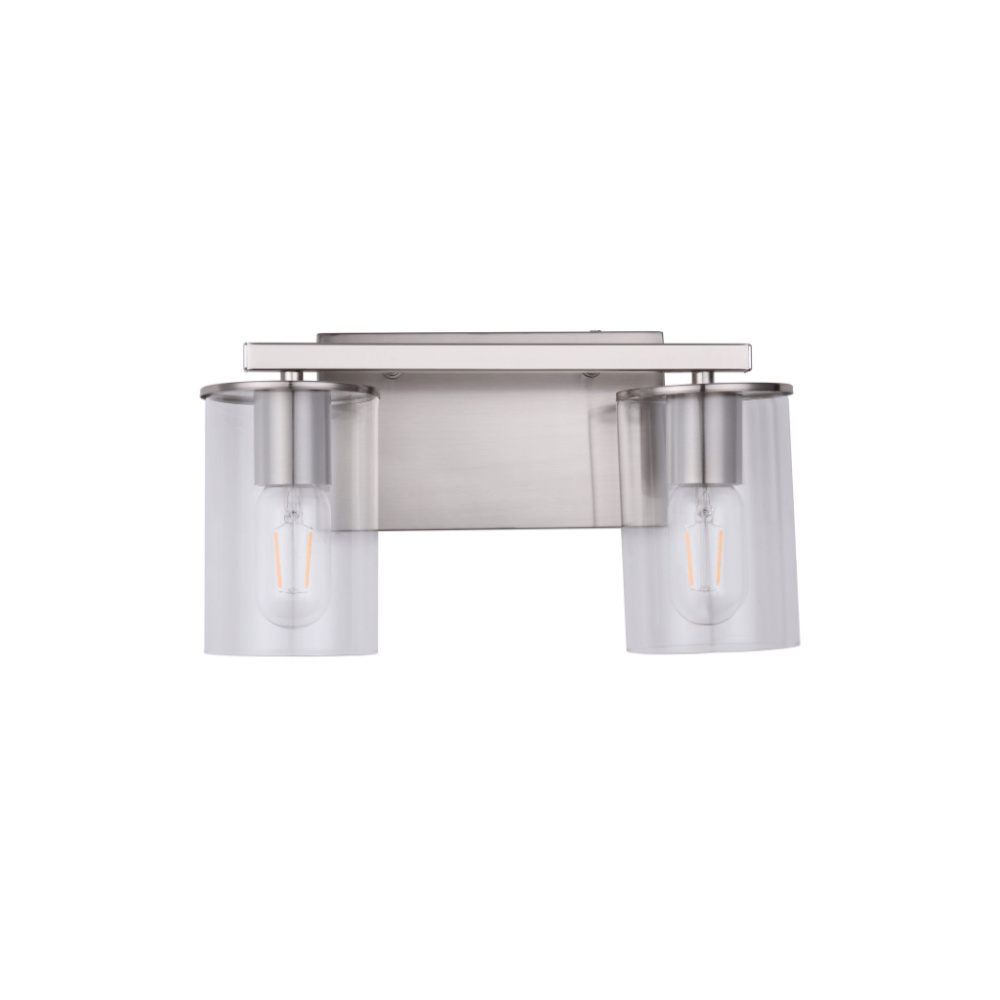 Moraine Vanity Satin Nickel Finish