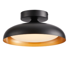 Lit Up Lighting LIT7610WH-GD-5CCT - Camrose Flush mount White Finish