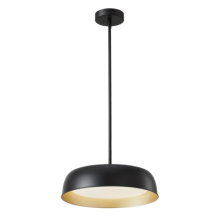 Lit Up Lighting LIT7632BK-GD-5CCT - Camrose Pendant Black Finish