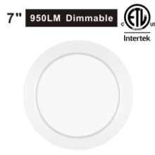 Lit Up Lighting LIT5207WH-40K - Hillsview Slim LED Flush Mount White Finish